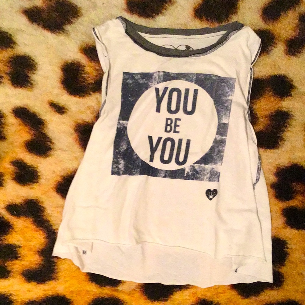 Off white tank